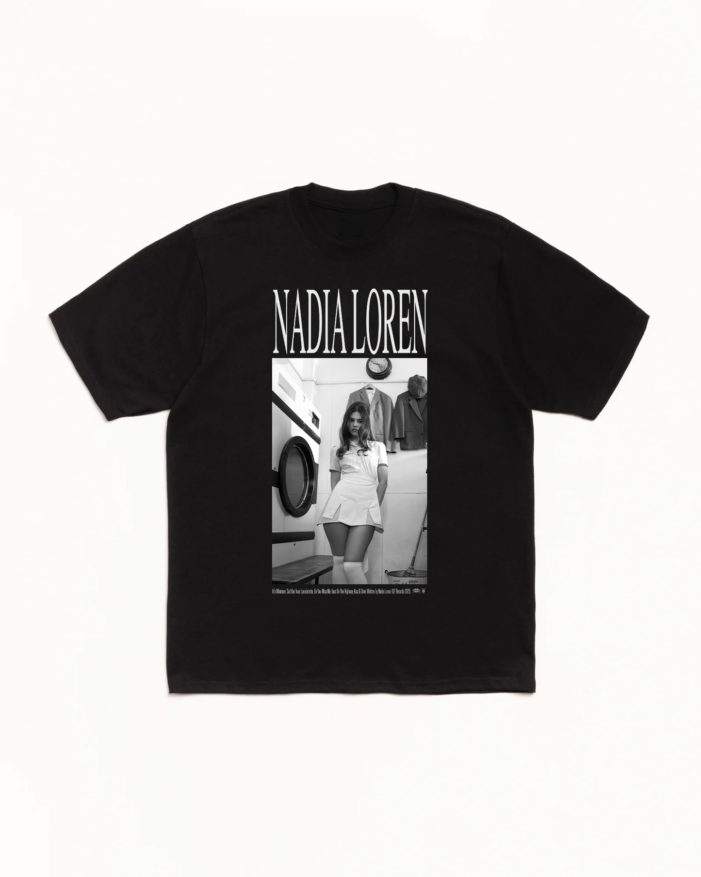 Nadia Loren T-Shirt Black