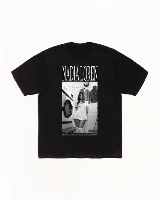 Nadia Loren T-Shirt Black